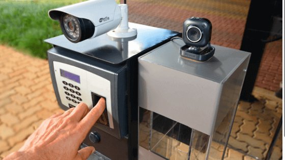 Portaria inteligente com controle de acesso biométrico